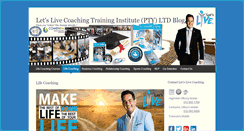 Desktop Screenshot of lifecoachpretoria.co.za